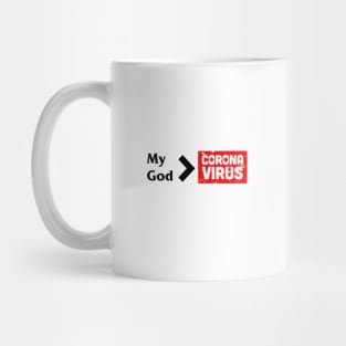 My God Corona Virus Mug